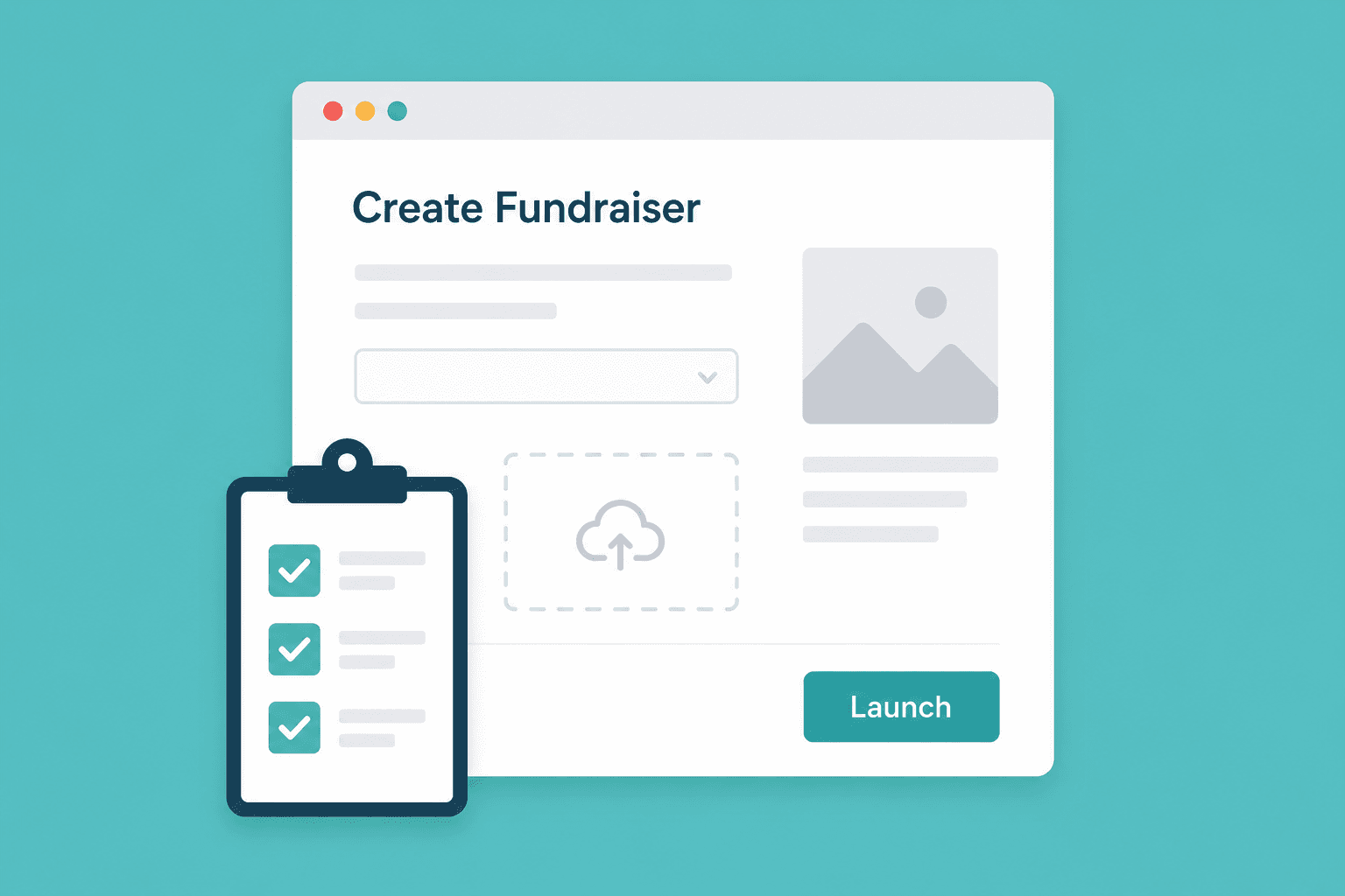 Create a fundraiser